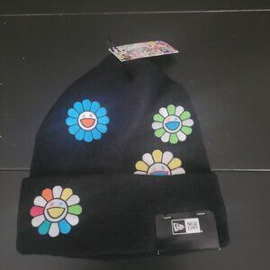 New Era x Takashi Murakami Ohana Basic Cuff Knit 'Black